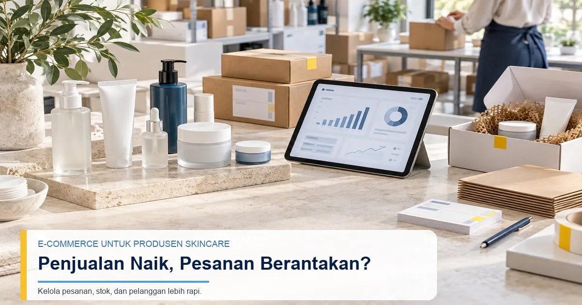 Penjualan Naik, Pesanan Berantakan: Saatnya Produsen Skincare Berbenah