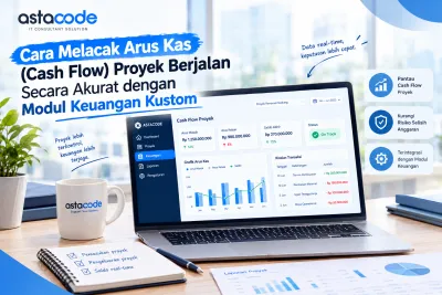 Cara Melacak Arus Kas (Cash Flow) Proyek Berjalan Secara Akurat dengan Modul Keuangan Kustom