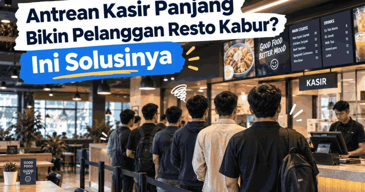 Antrean Kasir Panjang Bikin Pelanggan Resto Kabur? Ini Solusinya