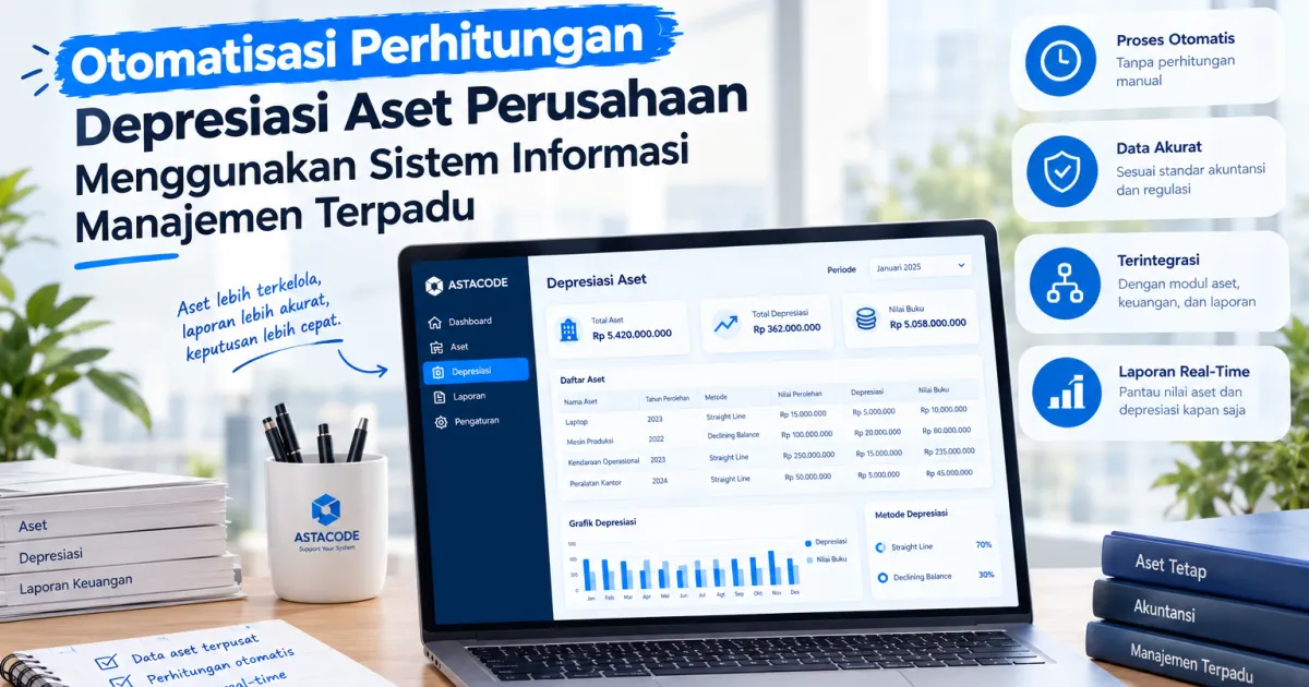 Otomatisasi Perhitungan Depresiasi Aset Perusahaan Menggunakan Sistem Informasi Manajemen Terpadu