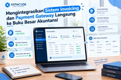 Mengintegrasikan Sistem Invoicing dan Payment Gateway Langsung ke Buku Besar Akuntansi