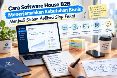 Cara Software House B2B Menerjemahkan Kebutuhan Bisnis Menjadi Sistem Aplikasi Siap Pakai