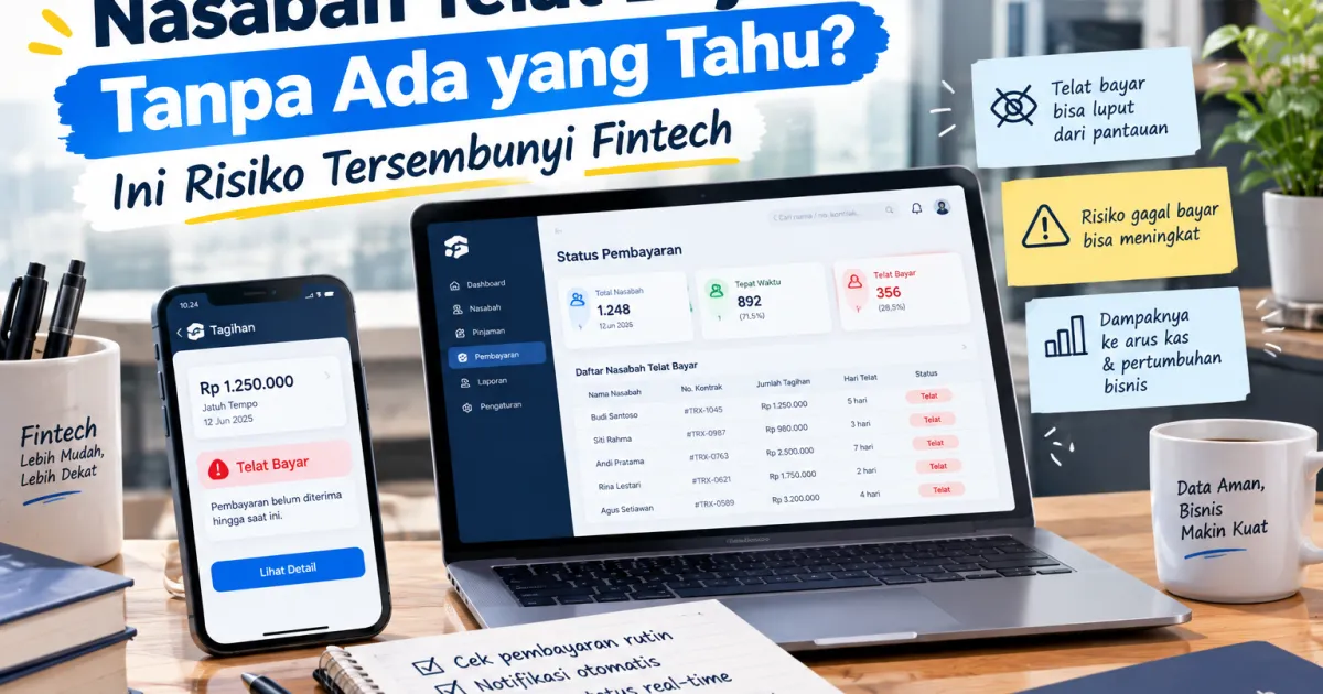 Nasabah Telat Bayar Tanpa Ada yang Tahu? Ini Risiko Tersembunyi Fintech