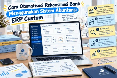 Cara Otomatisasi Rekonsiliasi Bank Menggunakan Sistem Akuntansi ERP Custom