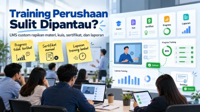 LMS Custom untuk Training Perusahaan dan Institusi