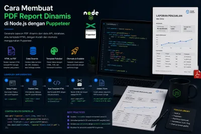 Cara Membuat PDF Report Dinamis di Node.js dengan Puppeteer
