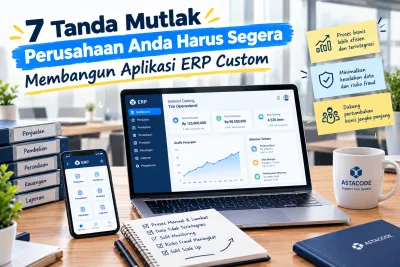 7 Tanda Mutlak Perusahaan Anda Harus Segera Membangun Aplikasi ERP Custom