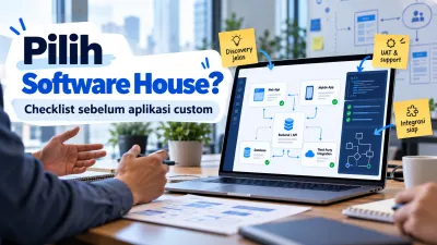 Checklist Memilih Software House untuk Aplikasi Custom
