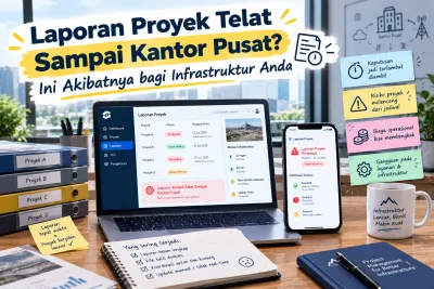 Laporan Proyek Telat Sampai Kantor Pusat? Ini Akibatnya bagi Infrastruktur Anda