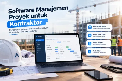 Software Manajemen Proyek untuk Kontraktor