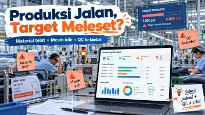 Cara Memilih Aplikasi Produksi untuk Pabrik dan Manufaktur