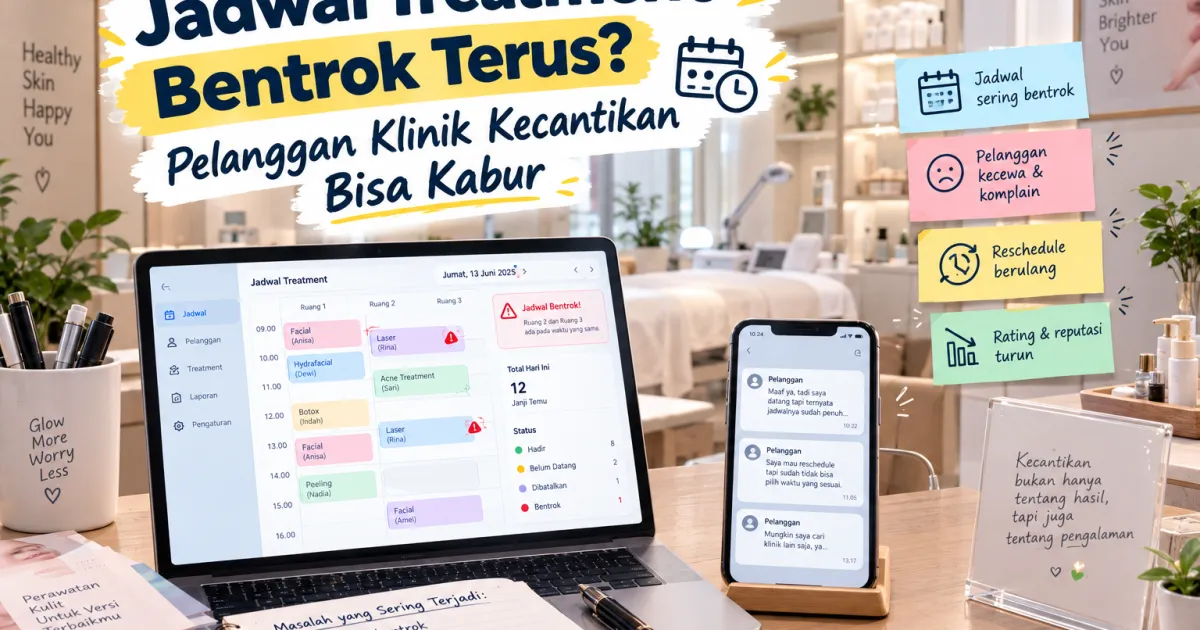 Jadwal Treatment Bentrok Terus? Pelanggan Klinik Kecantikan Bisa Kabur