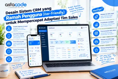 Desain Sistem CRM yang Ramah Pengguna (User-Friendly) untuk Mempercepat Adaptasi Tim Sales