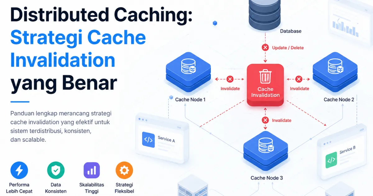 Distributed Caching: Strategi Cache Invalidation yang Benar