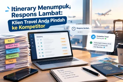 Itinerary Menumpuk, Respons Lambat: Klien Travel Anda Pindah ke Kompetitor