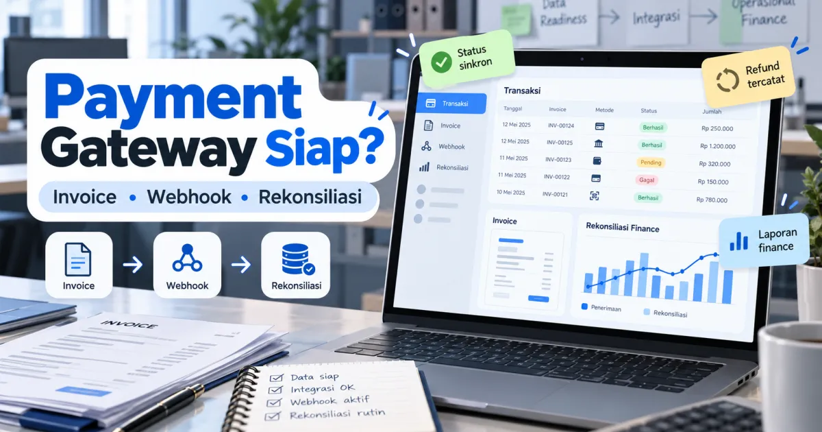 Integrasi Payment Gateway: Risiko dan Kesiapan Data Bisnis