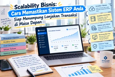 Scalability Bisnis: Cara Memastikan Sistem ERP Anda Siap Menampung Lonjakan Transaksi di Masa Depan