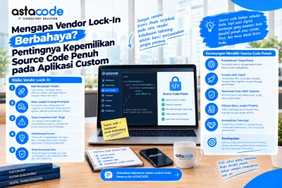 Mengapa Vendor Lock-In Berbahaya? Pentingnya Kepemilikan Source Code Penuh pada Aplikasi Custom