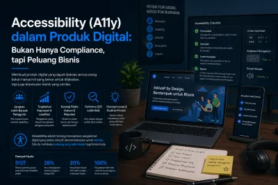 Accessibility (A11y) dalam Produk Digital: Bukan Hanya Compliance, tapi Peluang Bisnis