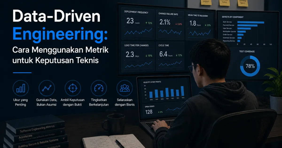 Data-Driven Engineering: Cara Menggunakan Metrik untuk Keputusan Teknis