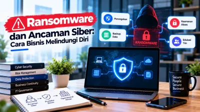 Ransomware dan Ancaman Siber: Cara Bisnis Melindungi Diri