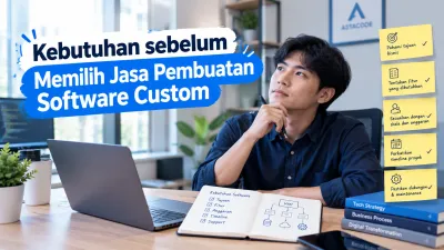 Kebutuhan sebelum Memilih Jasa Pembuatan Software Custom