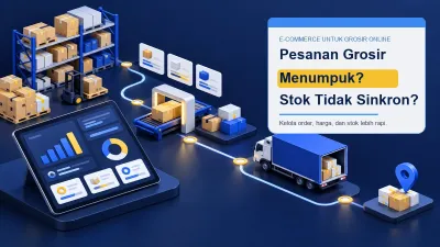Pesanan Grosir Menumpuk, Stok Tidak Sinkron: Siapa yang Mengawasi?