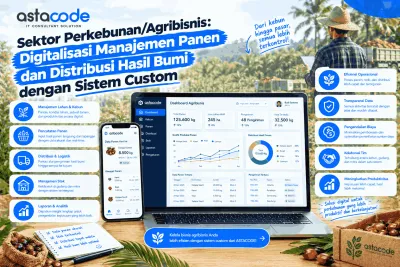 Sektor Perkebunan/Agribisnis: Digitalisasi Manajemen Panen dan Distribusi Hasil Bumi dengan Sistem Custom