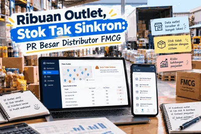 Ribuan Outlet, Stok Tak Sinkron: PR Besar Distributor FMCG