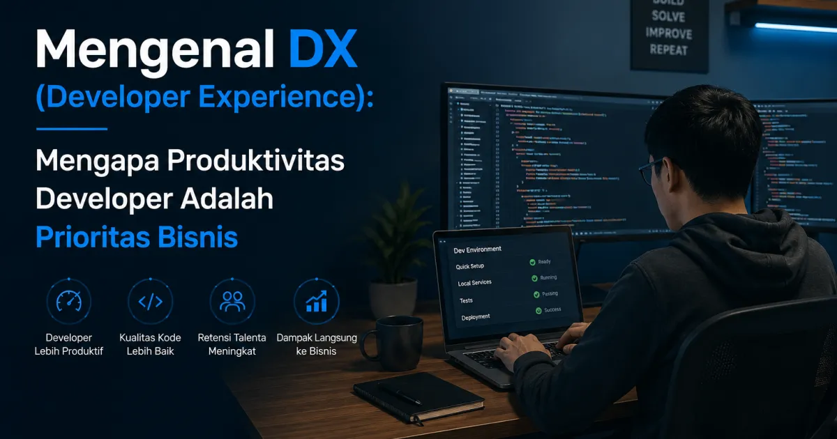 Mengenal DX (Developer Experience): Mengapa Produktivitas Developer Adalah Prioritas Bisnis