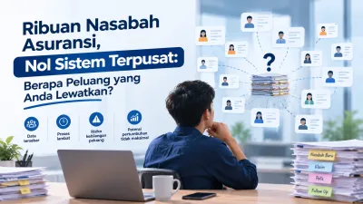 Ribuan Nasabah Asuransi, Nol Sistem Terpusat: Berapa Peluang yang Anda Lewatkan?