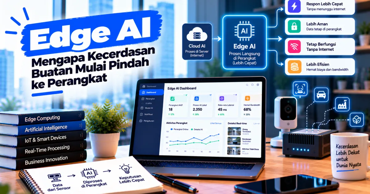 Edge AI: Mengapa Kecerdasan Buatan Mulai Pindah ke Perangkat