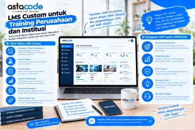 LMS Custom untuk Training Perusahaan dan Institusi