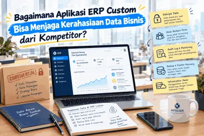 Bagaimana Aplikasi ERP Custom Bisa Menjaga Kerahasiaan Data Bisnis dari Kompetitor?