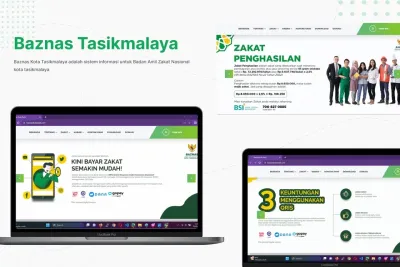 Website BAZNAS Kota Tasikmalaya