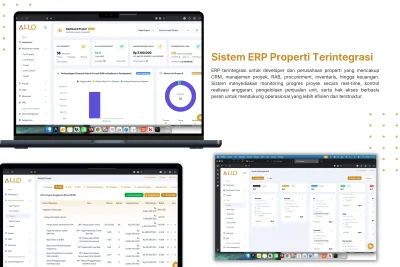 ALIO – Sistem ERP Properti Terintegrasi