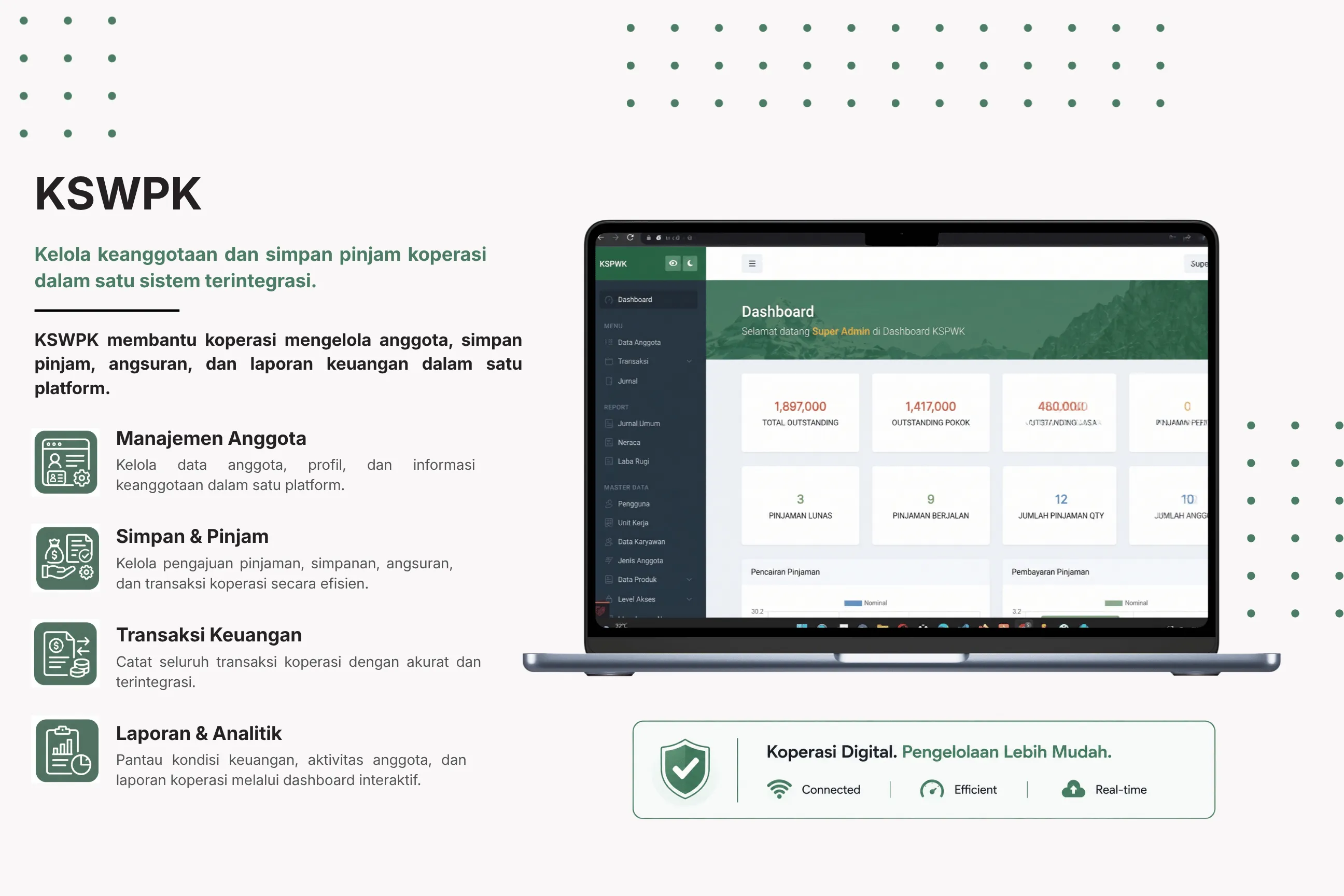 KSWPK - Sistem Simpan Pinjam — tampilan 2