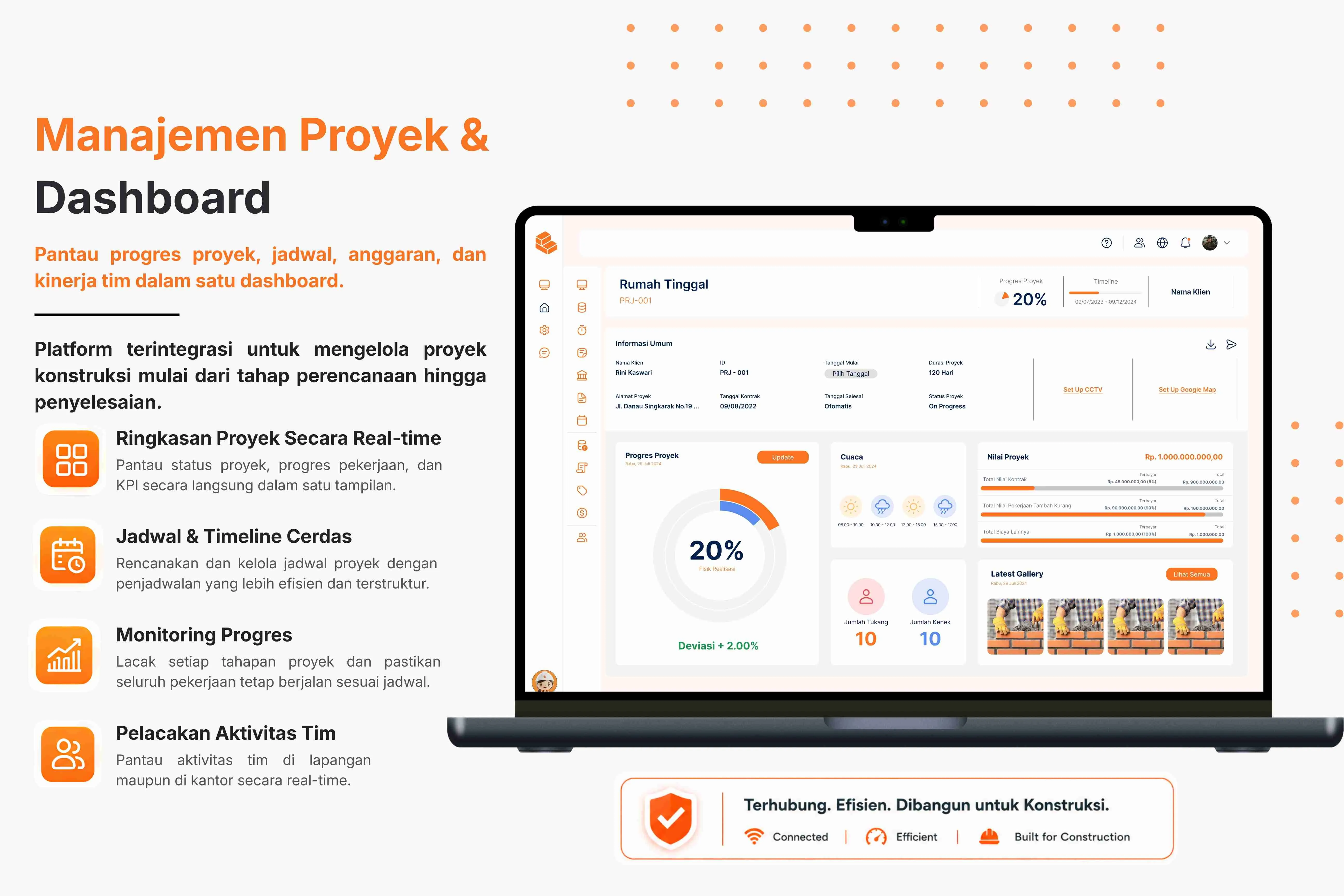 BangunPro – ERP Konstruksi & Manajemen Proyek