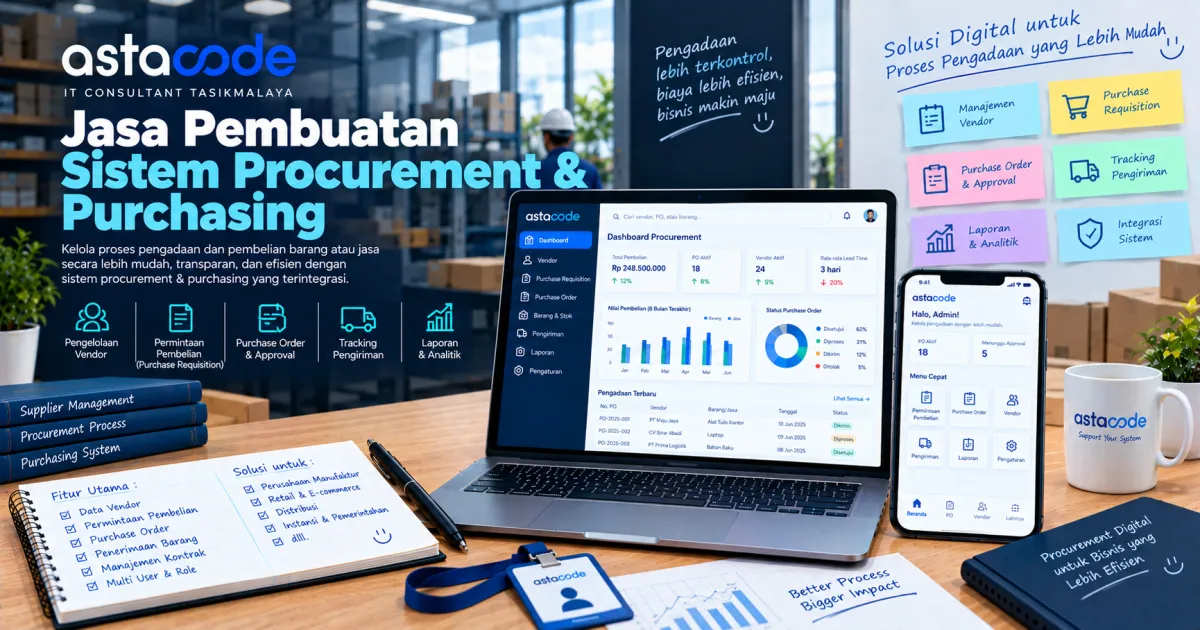 Jasa Pembuatan Sistem Procurement & Purchasing