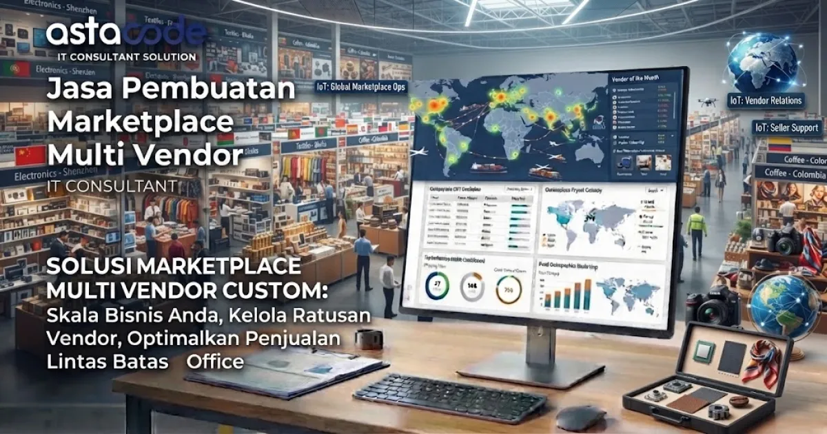 Jasa Pembuatan Marketplace Multi Vendor