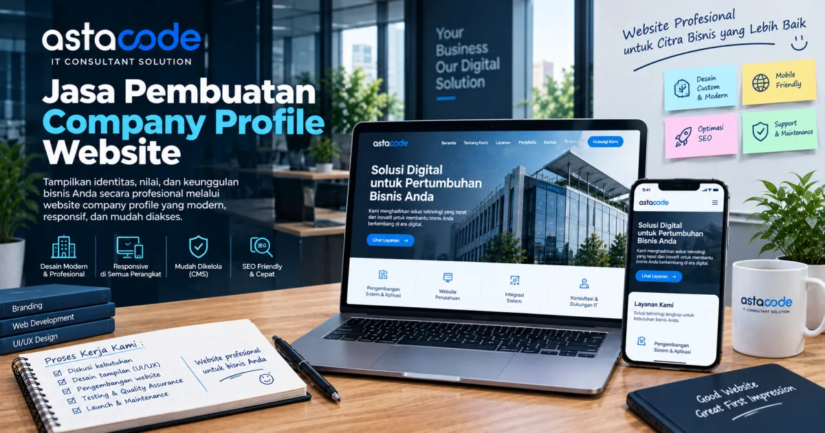 Jasa Pembuatan Company Profile Website