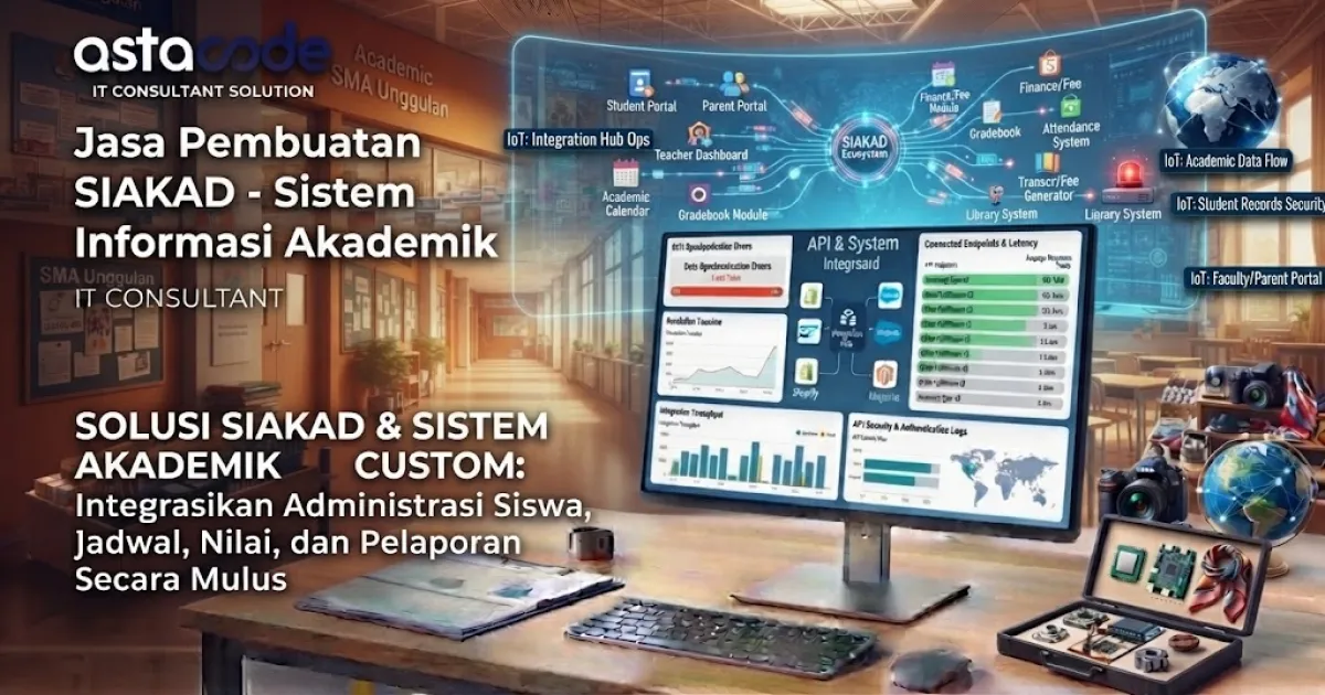 Jasa Pembuatan SIAKAD - Sistem Informasi Akademik
