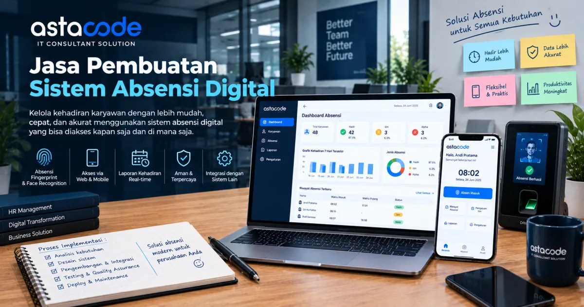 Jasa Pembuatan Sistem Absensi Digital
