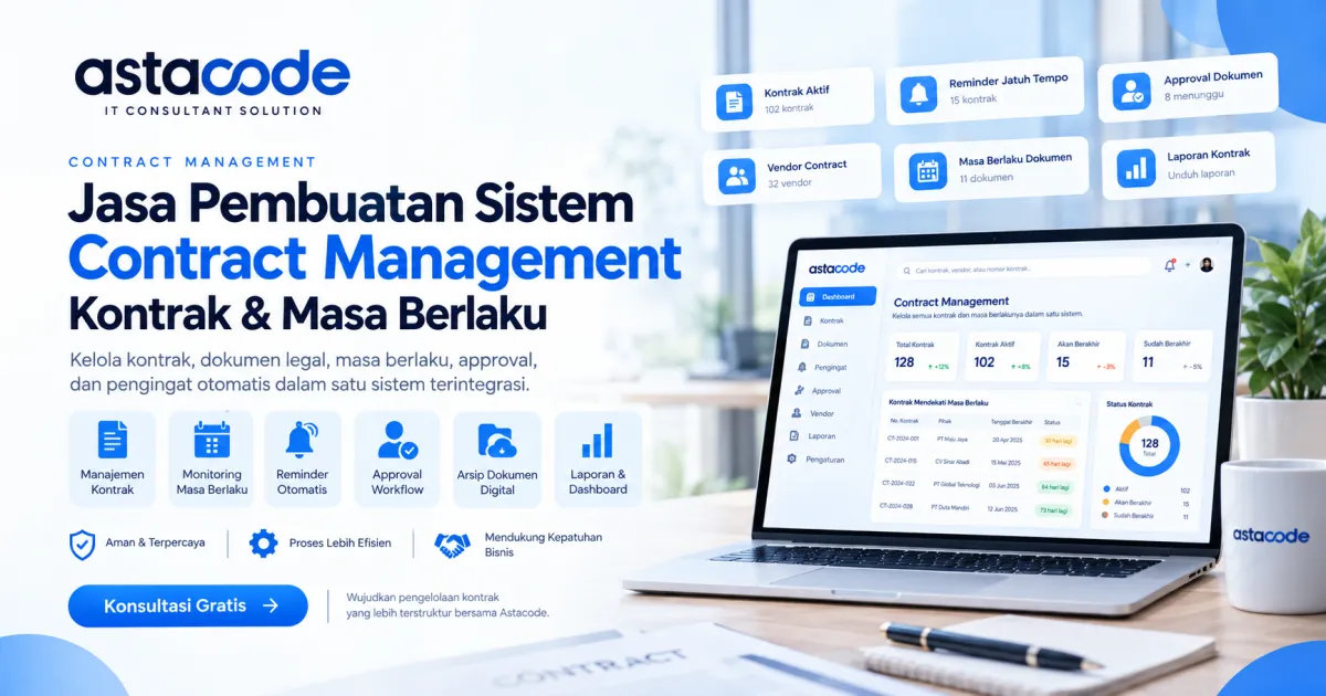Jasa Pembuatan Sistem Contract Management & Masa Berlaku