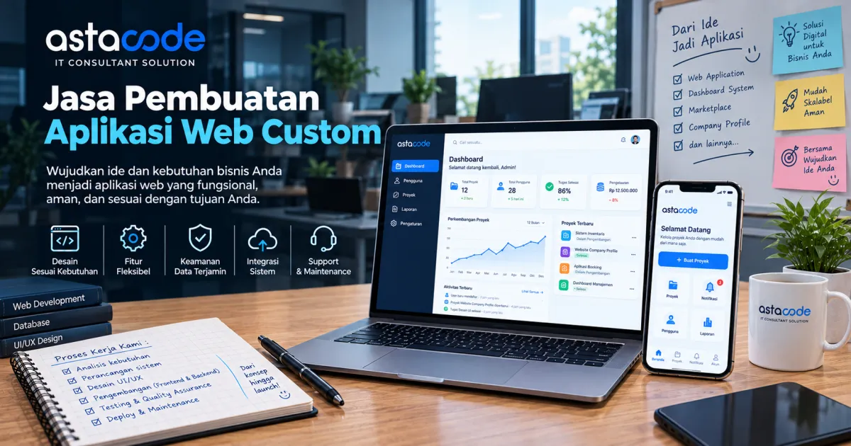 Jasa Pembuatan Aplikasi Web Custom