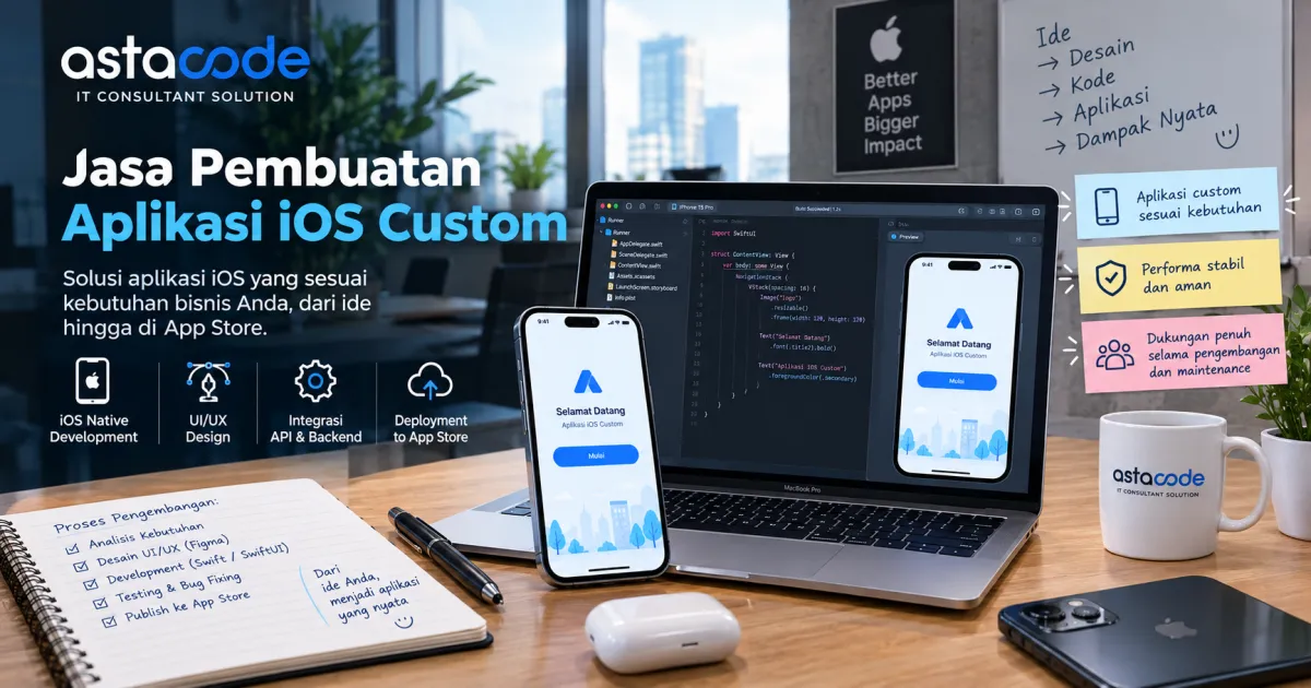 Jasa Pembuatan Aplikasi iOS Custom