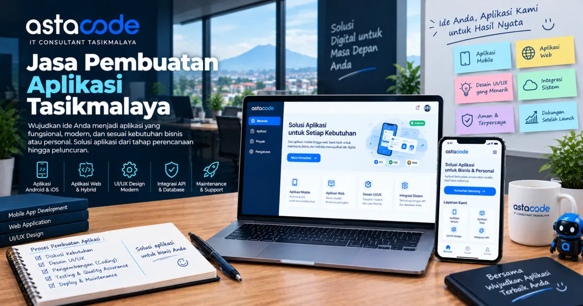 Jasa Pembuatan Aplikasi Tasikmalaya