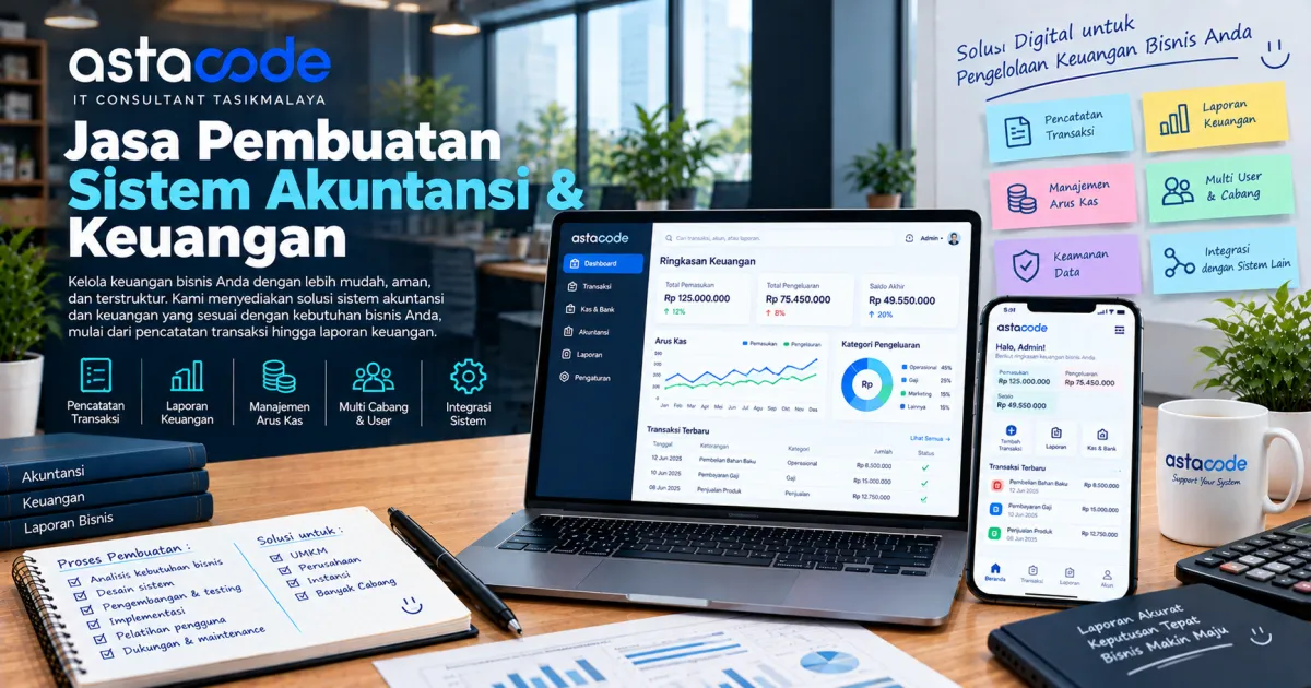 Jasa Pembuatan Sistem Akuntansi & Keuangan