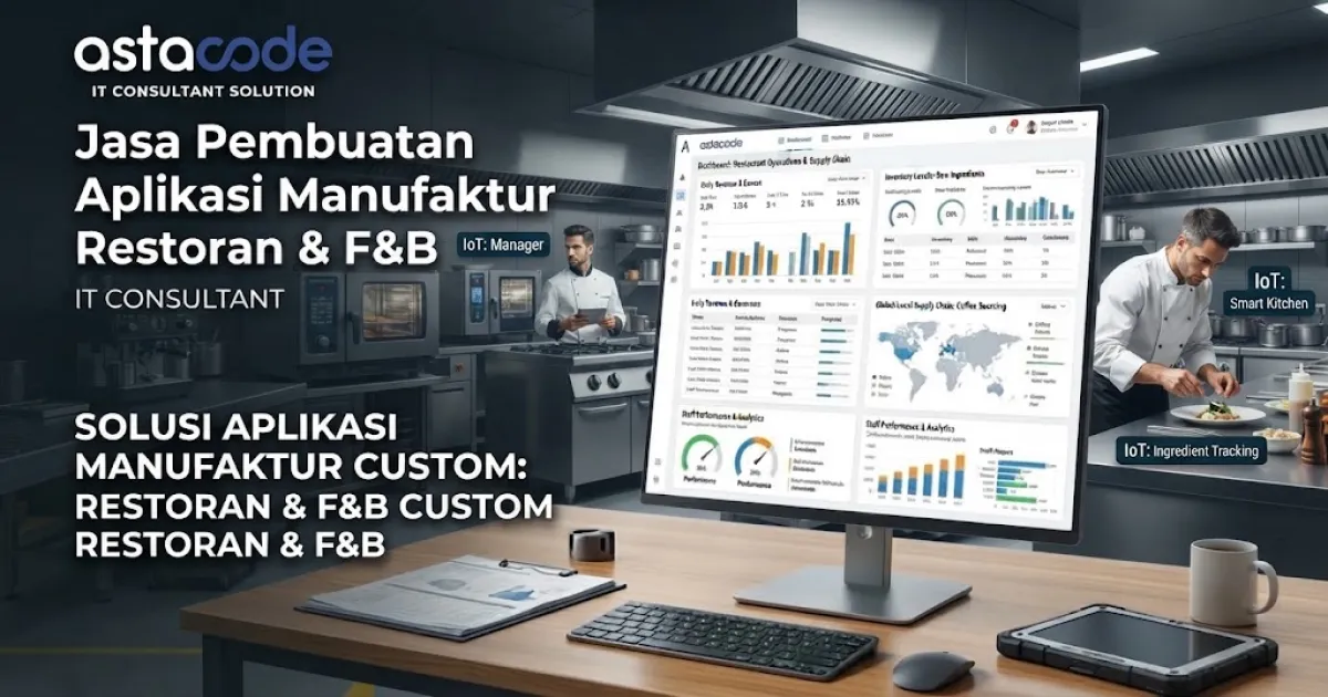 Jasa Pembuatan Aplikasi Restoran & F&B