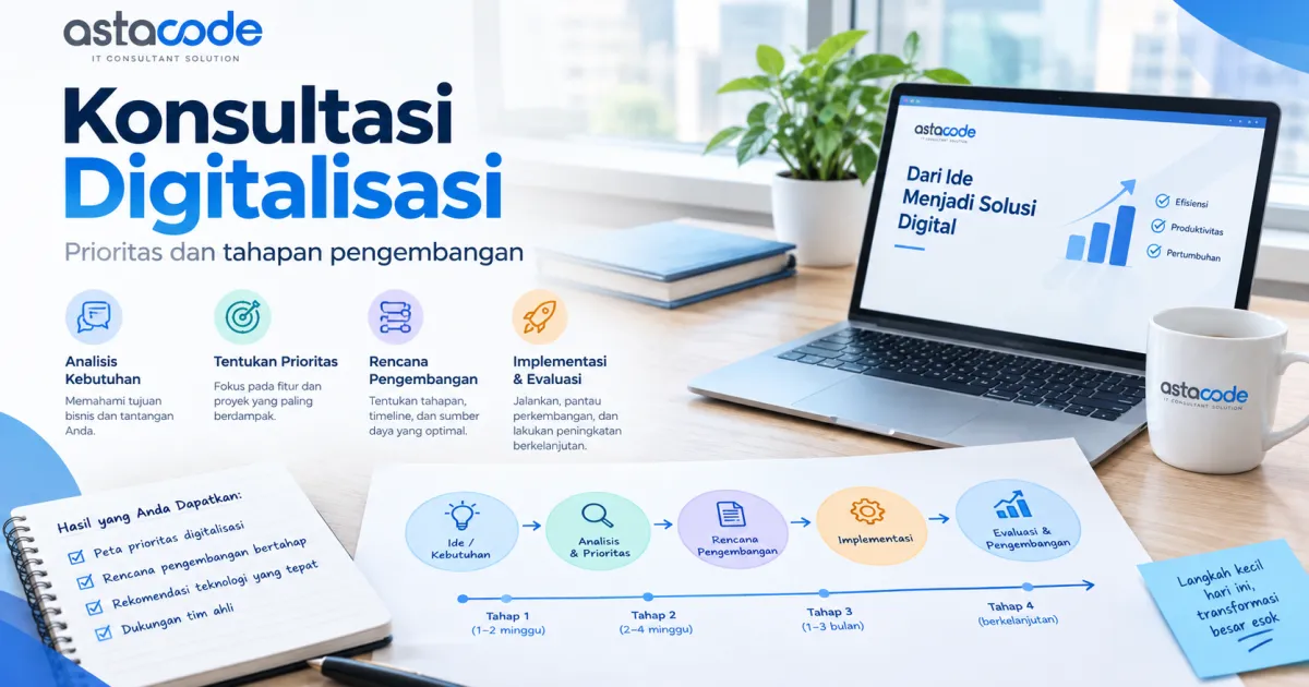 Jasa Konsultasi Digitalisasi Bisnis untuk Perusahaan